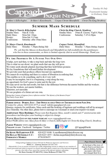 Parish Newsletter