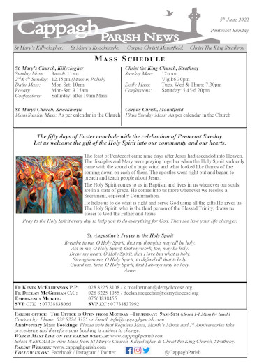 Parish Newsletter