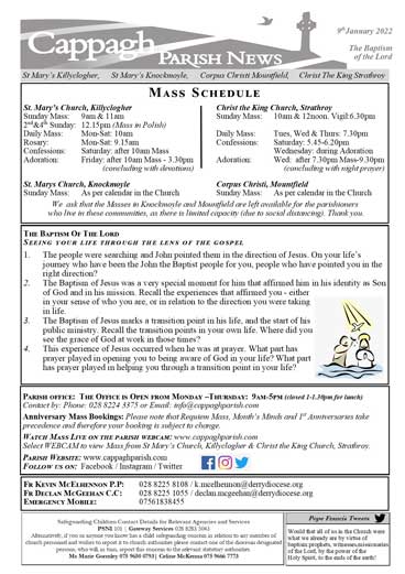Parish Newsletter
