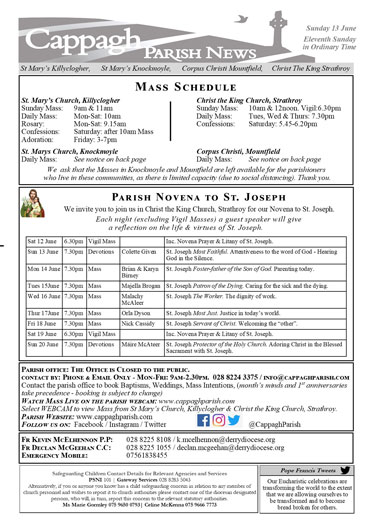 Parish Newsletter