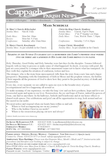 Parish Newsletter