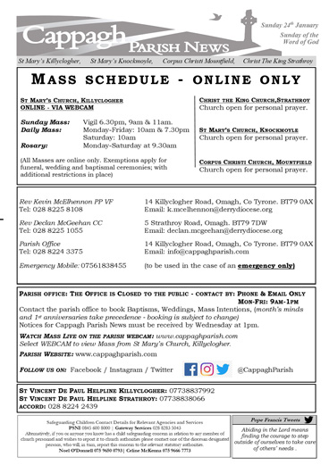 Parish Newsletter