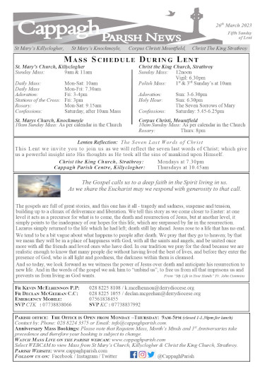 Parish Newsletter