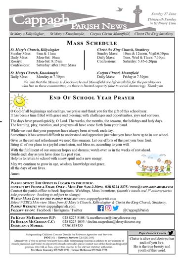 Parish Newsletter