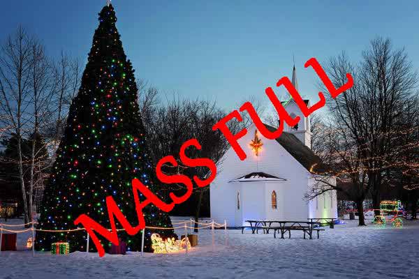 Christmas Mass Booking.