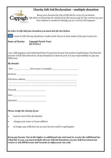 Gift Aid